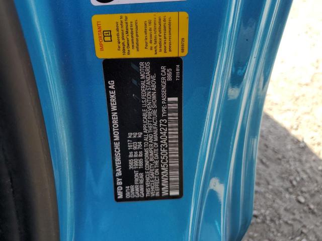 WMWXM5C50F3A04273 Mini Cooper