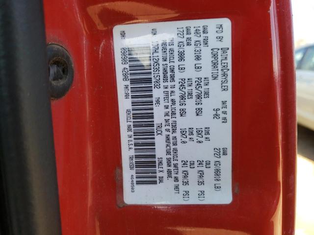 1D7HL12X53S157032 Dodge Dakota Sxt