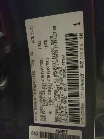 2018 TOYOTA TACOMA DOU 5TFCZ5AN9JX130992