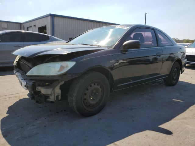 Salvage cars for sale from Copart Orlando, FL: 2005 Honda Civic LX