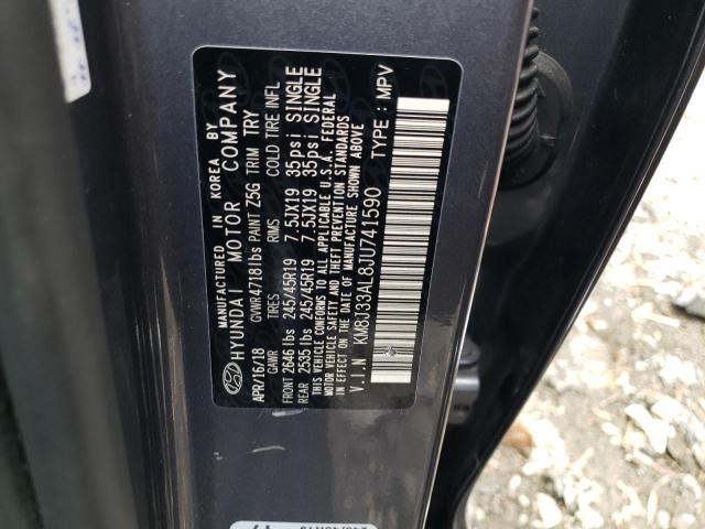 2018 HYUNDAI TUCSON SPO - KM8J33AL8JU741590