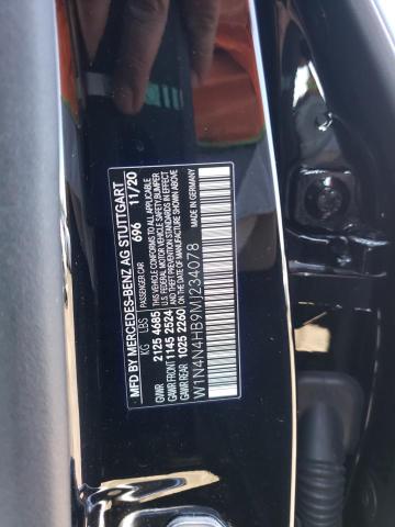 W1N4N4HB9MJ234078 Mercedes-Benz Gla 250 4matic