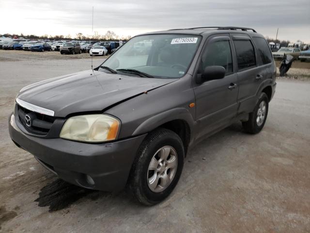 Salvage cars for sale from Copart Sikeston, MO: 2004 Mazda Tribute ES