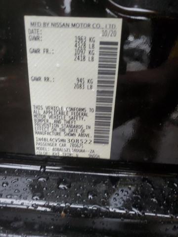 2021 NISSAN ALTIMA SR 1N4BL4CV5MN308522