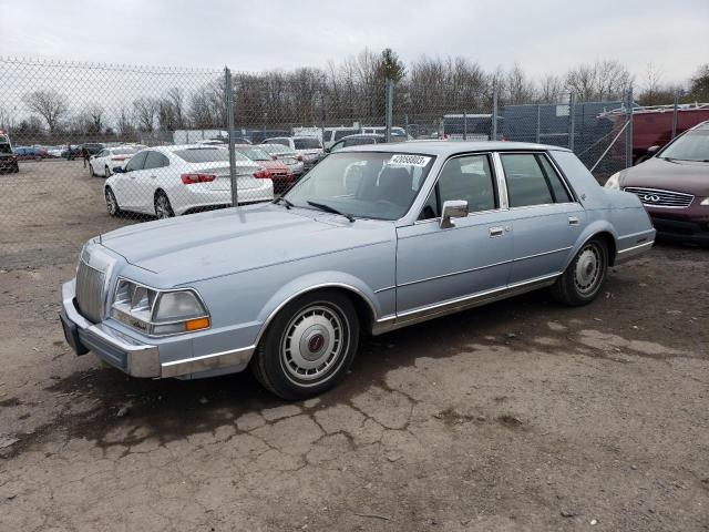 Lincoln Continental salvage cars for sale: 1987 Lincoln Continental