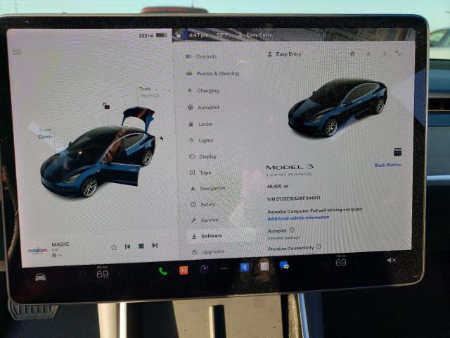 5YJ3E1EA2KF344911 Tesla MODEL 3