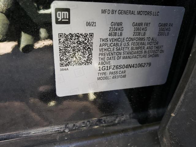 2022 CHEVROLET BOLT EUV P - 1G1FZ6S04N4106279