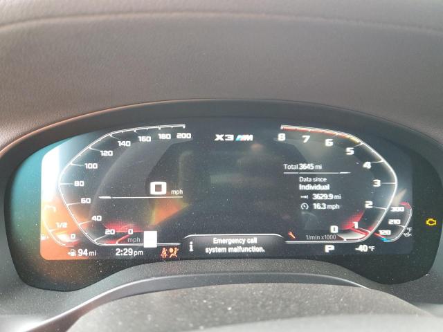 2022 BMW X3 M 5YM13EC01N9N20559