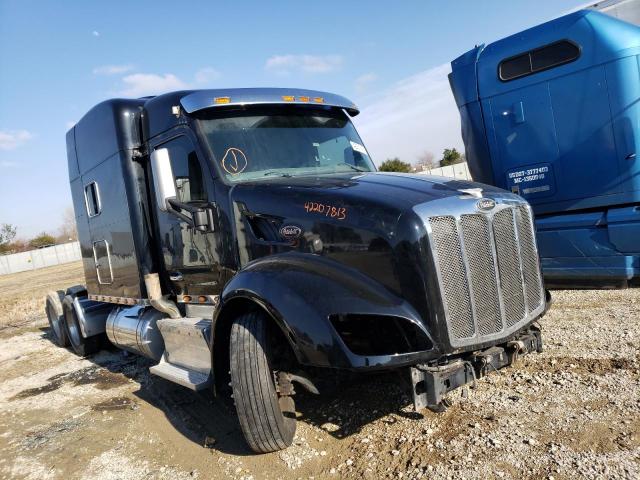 Salvage trucks for sale at Cicero, IN auction: 2016 Peterbilt 579