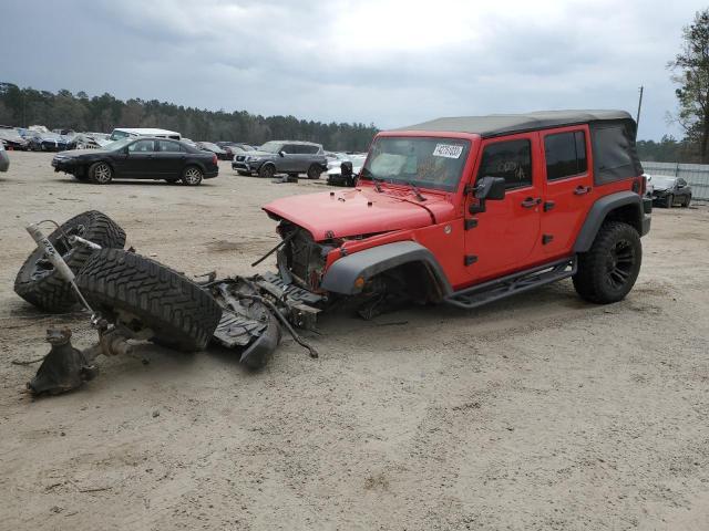 Vehiculos salvage en venta de Copart Harleyville, SC: 2016 Jeep Wrangler Unlimited Sport