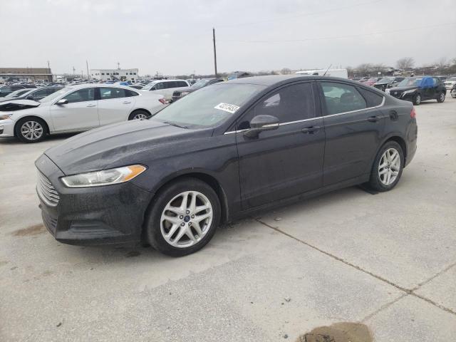 Salvage cars for sale at Grand Prairie, TX auction: 2015 Ford Fusion SE