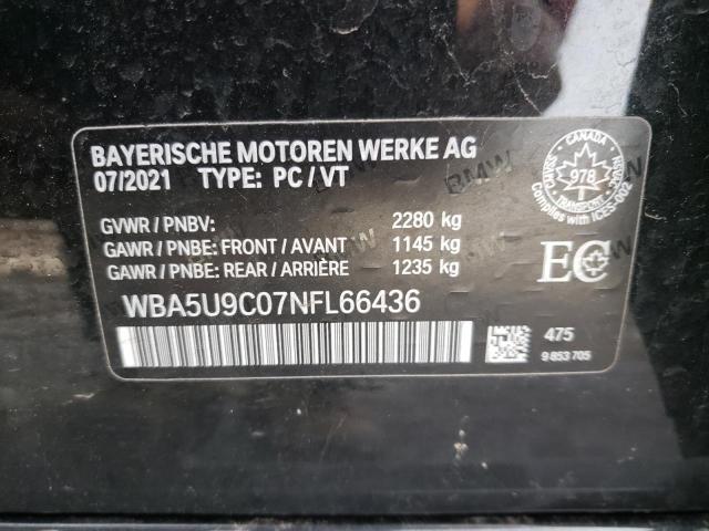 WBA5U9C07NFL66436 BMW M340XI