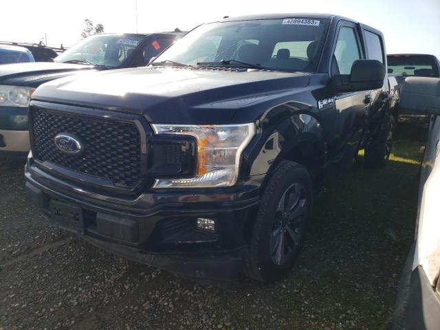Ford F-150 salvage cars for sale: 2019 Ford F150 Supercrew