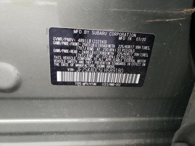 JF2SKADC5LH589180 Subaru Forester