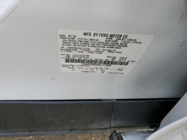 2018 FORD TAURUS SE - 1FAHP2D83JG115328