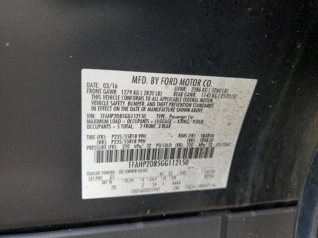 2016 FORD TAURUS SE - 1FAHP2D85GG112150