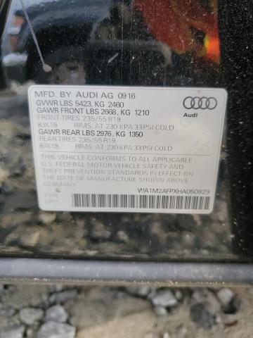 2017 AUDI Q5 PREMIUM WA1M2AFPXHA050829