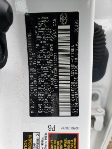 2017 TOYOTA CAMRY 4T1BF1FKXHU713221