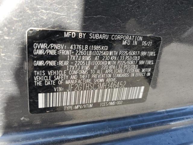 JF2GTHSC3MH346452 Subaru Crosstrek Sport
