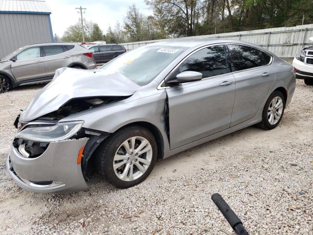 Salvage cars for sale from Copart Midway, FL: 2017 Chrysler 200 Limited