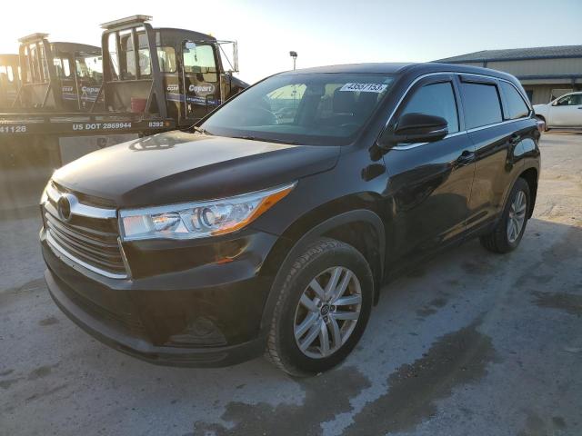 2016 TOYOTA HIGHLANDER - 5TDBKRFH9GS264040