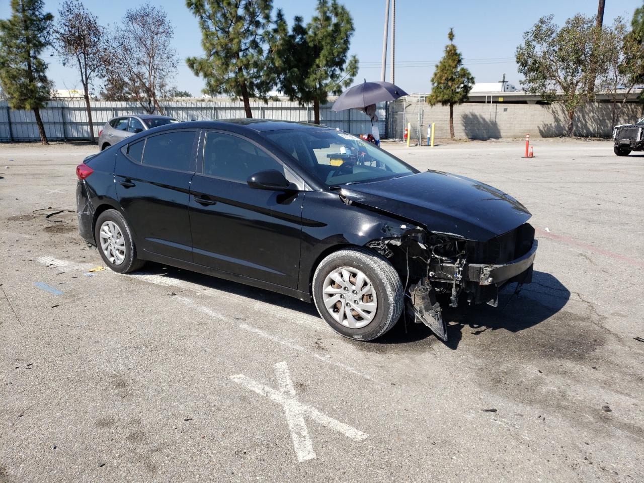 2017 Hyundai Elantra Se vin: KMHD74LFXHU156079