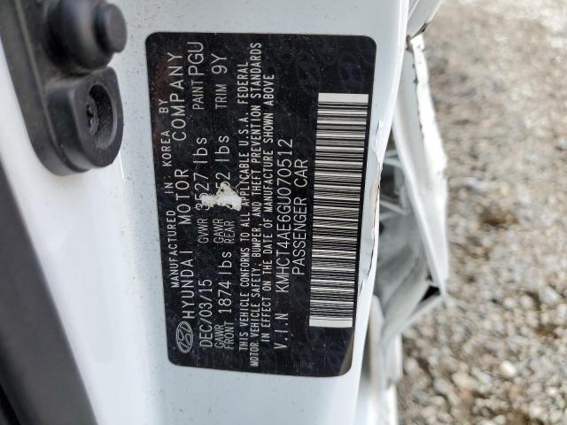 2016 HYUNDAI ACCENT SE KMHCT4AE6GU070512