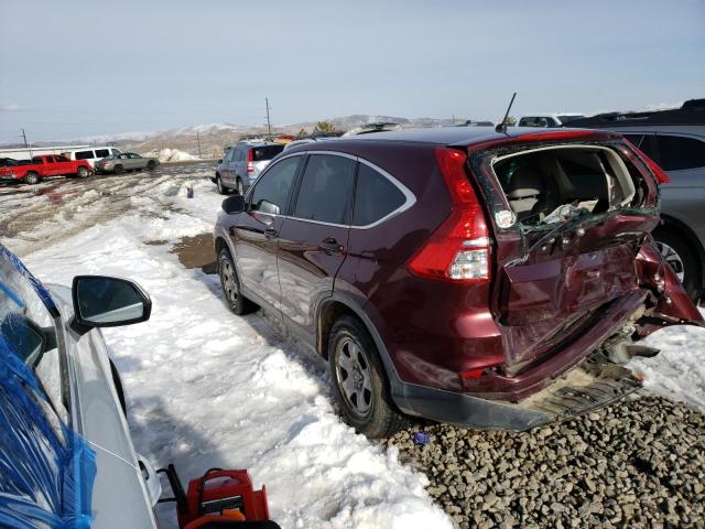 2015 HONDA CR-V LX 5J6RM4H35FL116409