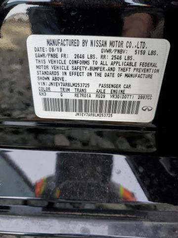 2020 INFINITI Q50 PURE - JN1EV7AR6LM253725
