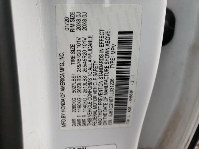 5J8TC2H67LL031226 Acura Rdx A-spec