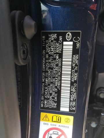 2019 LEXUS ES 300H - JTHB21B1XK2018655