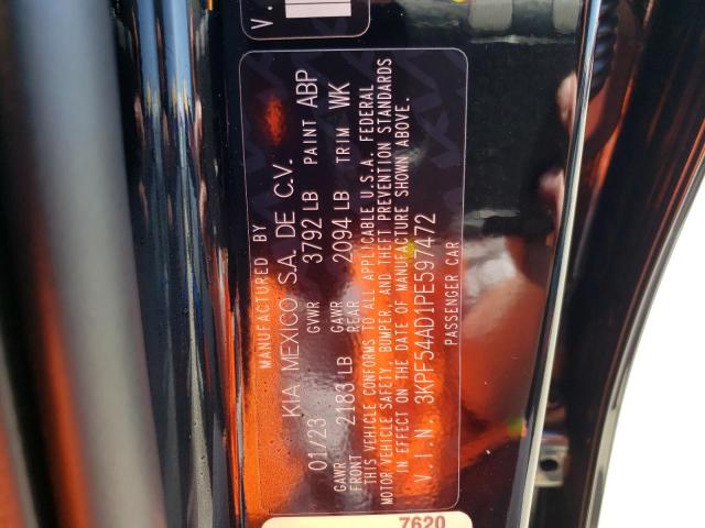 3KPF54AD1PE597472 KIA Forte Gt Line