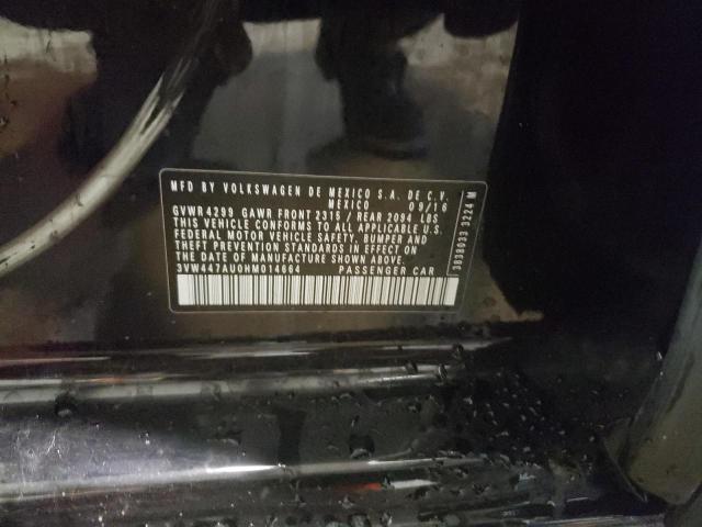 2017 VOLKSWAGEN GTI S/SE - 3VW447AU0HM014664