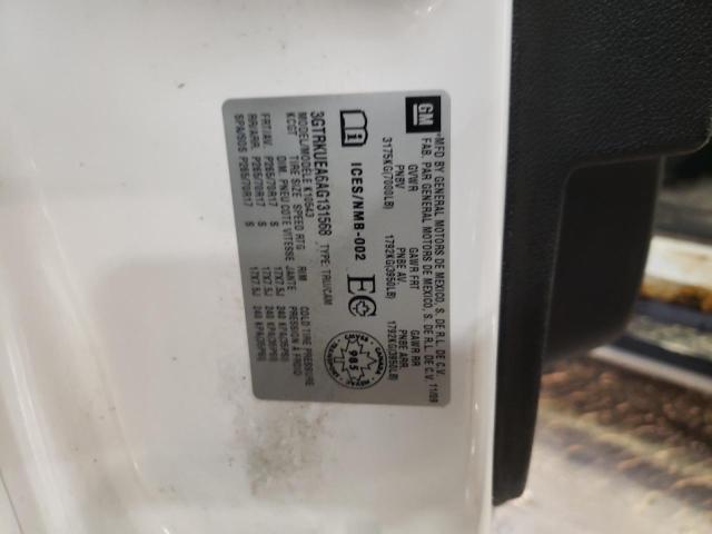 3GTRKUEA6AG131568 GMC Sierra K1500 Sl