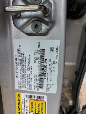 2017 FORD FUSION SE 3FA6P0HD7HR218760
