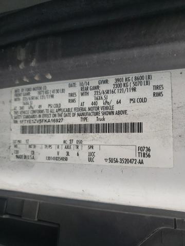 2015 FORD TRANSIT T- - 1FTYE1ZV5FKA16927