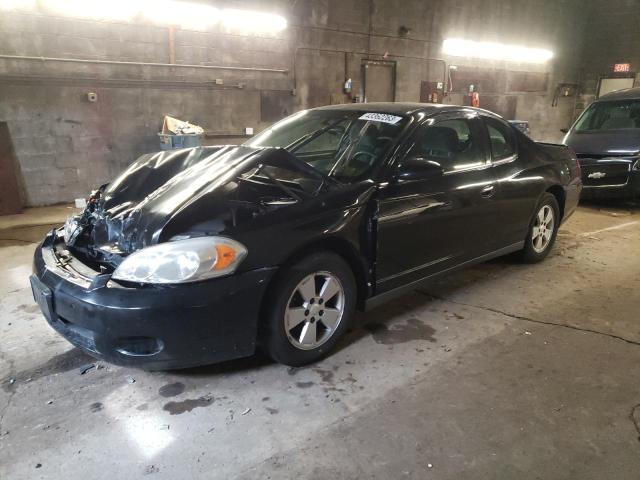 Chevrolet Montecarlo salvage cars for sale: 2007 Chevrolet Monte Carlo LS