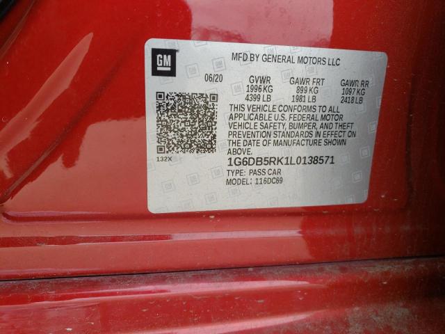 2020 CADILLAC CT4 PREMIU - 1G6DB5RK1L0138571