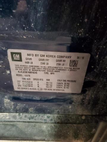 2019 BUICK ENCORE PRE KL4CJESB7KB916245
