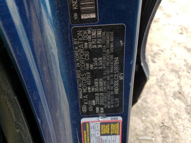 KNDCB3LC2L5397894 KIA NIRO LX
