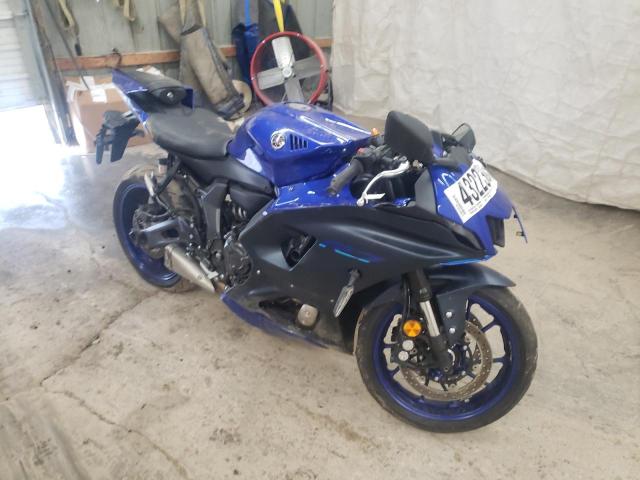 Salvage cars for sale from Copart Madisonville, TN: 2022 Yamaha YZFR7