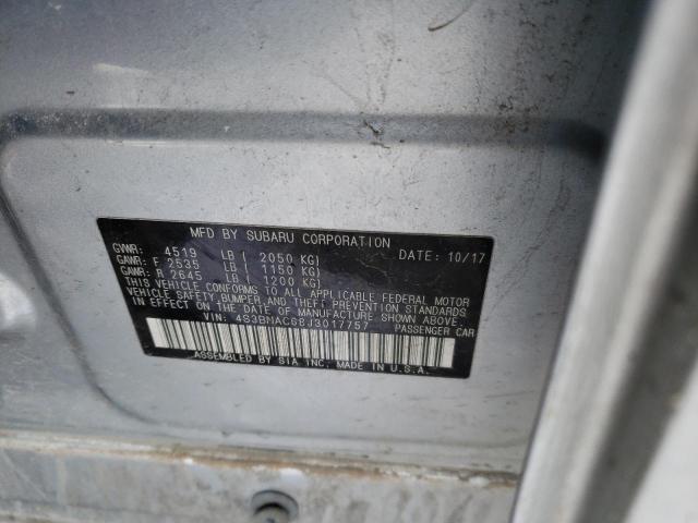 4S3BNAC68J3017757 Subaru Legacy 2.5i Premium