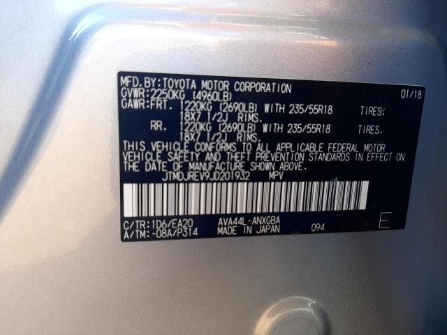 2018 TOYOTA RAV4 HV LI - JTMDJREV9JD201932