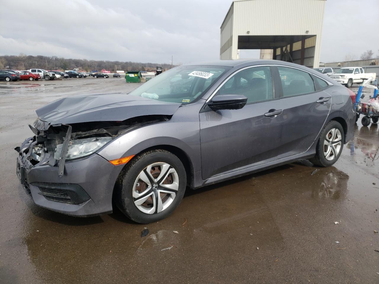 19XFC2F5XGE215256 2016 Honda Civic Lx