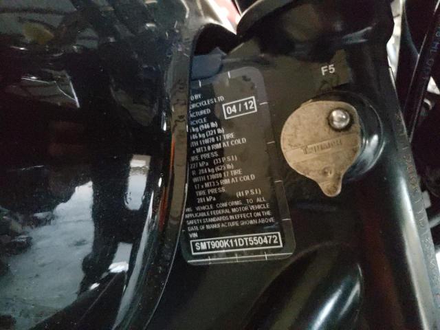 2013 TRIUMPH MOTORCYCLE BONNEVILLE - SMT900K11DT550472