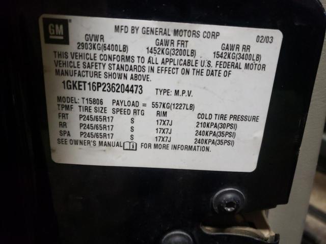 1GKET16P236204473 GMC ENVOY XL