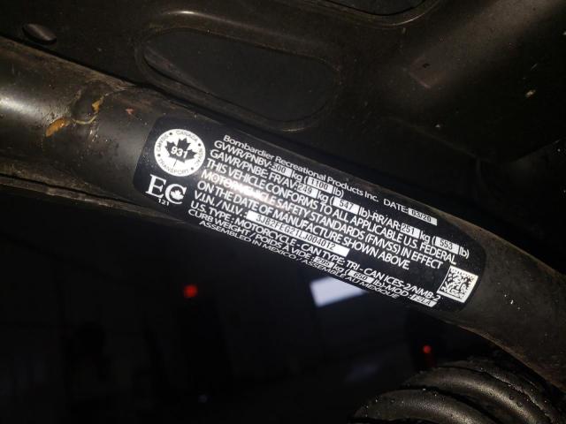 2020 CAN-AM RYKER - 3JB2FEG21LJ004012