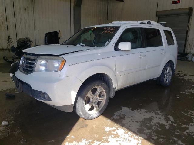 Salvage cars for sale from Copart Lyman, ME: 2012 Honda Pilot EXL
