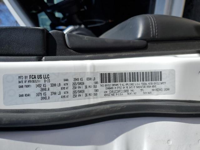 1C4RJECG0FC119099 Jeep Grand Cherokee Overland
