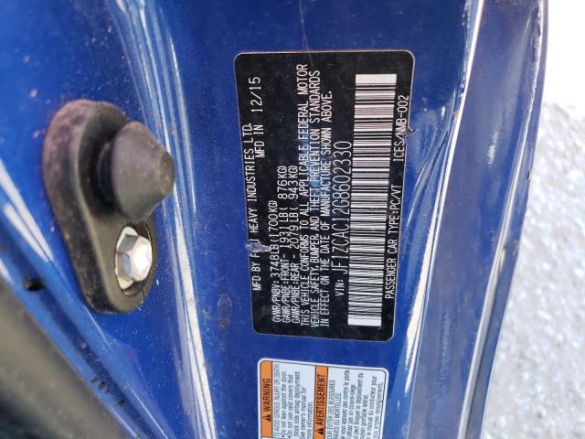 JF1ZCAC12G8602330 Subaru Brz 2.0 Limited